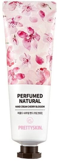 PrettySkin Крем для рук парфюмированный с экстрактом цветков вишни Hand Cream Cherry Blossom Perfumed Natural, 30 мл