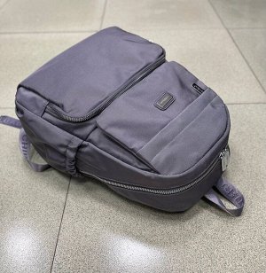 Женский рюкзак тканевый серый