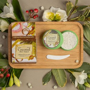 COCONUT Herbal Toothpaste, Rochjana (Зубная паста с экстрактом КОКОСА), 30 г.