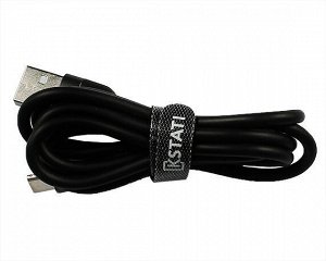 Кабель Kstati KS-010 Type-C - USB черный, 1м recommended