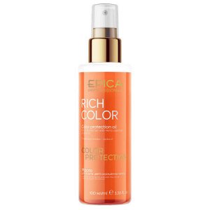 EPICA Rich Color  Масло для защиты цвета окрашенных волос с маслом конопли и лецитином 100 мл