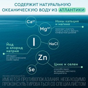 Аквалор Актив софт мини ср-во для орошен. и промыв.полости носа 50мл (душ)