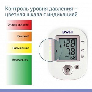Тонометр PRO-35 прибор для изм.арт.давления,частоты пульса автомат. манжета(M-L)адаптер