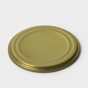 Крышка для консервирования «Ассорти», СКО-82 мм, упаковка 50 шт, цвет золотой