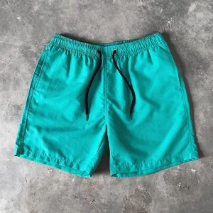 Мужские летние шорты, свободного кроя, мятно-зеленый