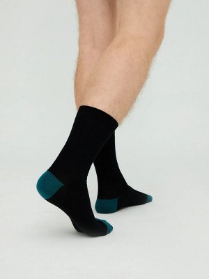 Носки мужские черные (1 упаковка по 5 пар)