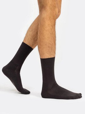 Высокие носки мужские теплые в сером цвете (1 упаковка по 5 пар)