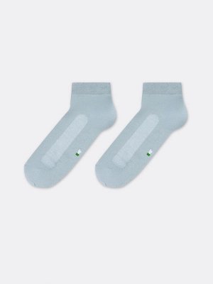 Укороченные мужские носки серые с легким охлаждающим эффектом (1 упаковка по 5 пар)