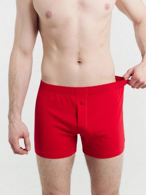 Трусы мужские шорты в красном цвете