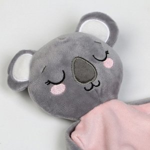 Подарочный набор «Коала», мягкая игрушка, держатель для пустышки