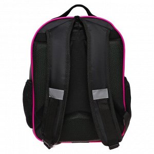 Рюкзак школьный, 37 х 27 х 16 см, эргономичная спинка, Calligrata Б "Девочка анимешка"