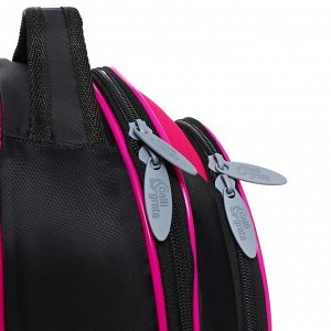 Рюкзак школьный, 37 х 27 х 16 см, эргономичная спинка, Calligrata Б "Девочка анимешка"