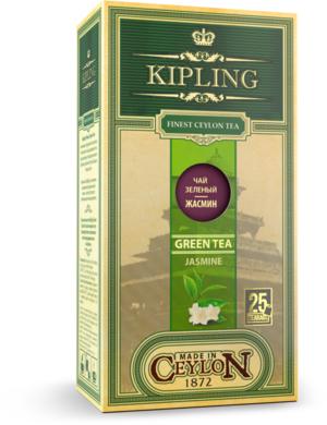 Чай Киплинг с жасмином зеленый 25пак