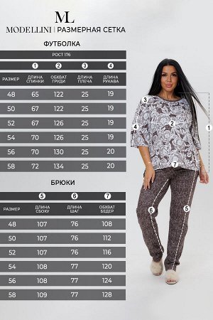 Modellini № 1755/1 Костюм с брюками