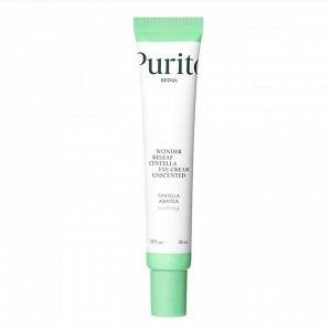 Крем для век без эфирных масел с центеллой и пептидами PURITO Wonder Releaf  Centella Eye Cream Unscented 30 мл (новый дизайн), шт