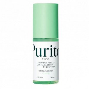 Сыворотка для чувствительной кожи безмасляная Purito Wonder Releaf Centella Serum Unscented 60 мл. (новый дизайн), шт