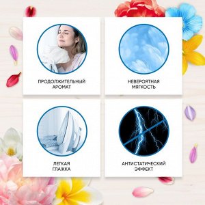 Концентрированный кондиционер ополаскиватель для стирки белья Vernel Свежий Бриз, 1,82 л (72 стирки)