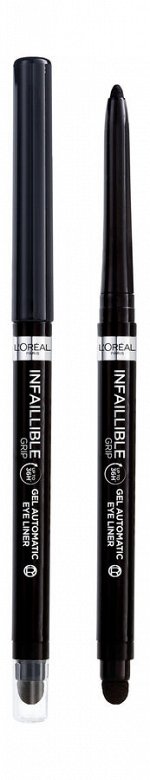 L&#039;OREAL Infaillible Grip gel automatic eye liner карандаш для глаз №001 черный / intense black