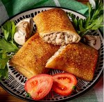 Блинчики фаршированные печенью и рисом 2.0 кг.