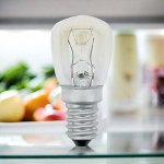 Лампа накаливания для холодильника IL-F25-CL-15/E14
