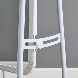 Зеркало напольное Basic, на колёсиках, 31x160 см, белое