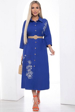 Платье "Мирослава" (синее) П8947
