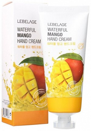 Lebelage Крем для рук с экстрактом манго Hand Cream Waterful Mango, 100 мл