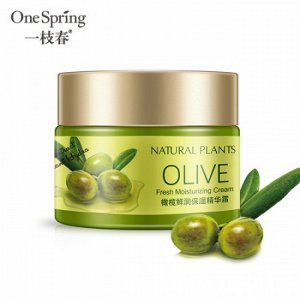 One Spring Olive Крем для лица с экстрактом оливы, 50 г.