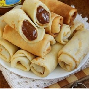Блинчики с вареной сгущенкой  замороженные «Почти Готово», 2.0 кг, Готовые блюда