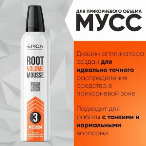 Мусс для объема волос средней фиксации Эпика 250 мл Epica