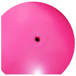 Мяч для художественной гимнастики «Металлик», d=15 см, цвет фуксия