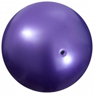 Мяч для художественной гимнастики «Металлик», d=19 см, цвет фиолетовый