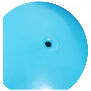 Мяч для художественной гимнастики «Металлик», d=19 см, цвет голубой