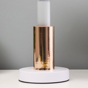 Настольная лампа «Алми» Е27 40 Вт бело-золотой 24x24x36 см