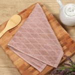 Полотенце кухонное махровое, 30х50 см, 450 г/м2, 100% хлопок