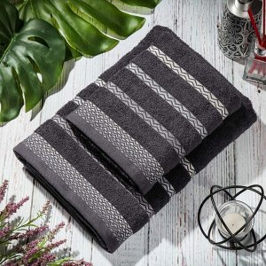 Полотенце банное 50х90 см, 100% хлопок, 460 г/м2