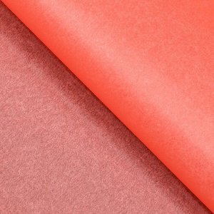 Бумага упаковочная тишью,"Неоновая серия", персиковый , 50 см х 66 см