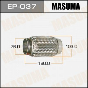 Гофра глушителя MASUMA 76x180 EP-037