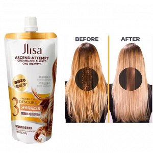 Шелковая маска для волос с аминокислотами шелка JLISA Интенсивное восстановление