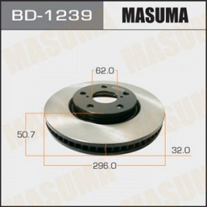 Диск тормозной MASUMA front LEXUS GS300 RH BD-1239