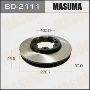Диск тормозной MASUMA front ATLAS/ F24 [уп.2] BD-2111
