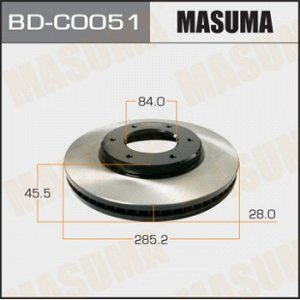 Диск тормозной MASUMA front HIACE/ KLH12L [уп.2] BD-C0051