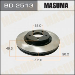 Диск тормозной MASUMA front TEANA/ J32Z [уп.2] BD-2513