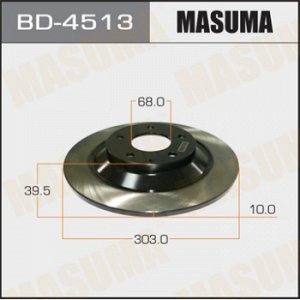 Диск тормозной MASUMA rear CX-5 [уп.2] BD-4513