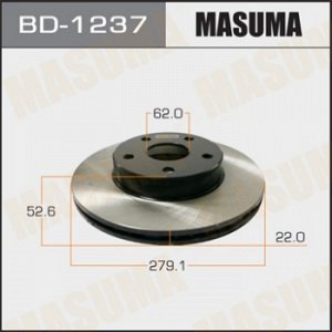 Диск тормозной MASUMA front TOWNACE NOAH/ SR50 [уп.2] BD-1237