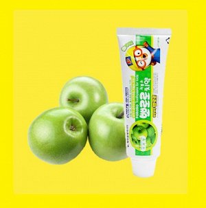 Pororo,Детская зубная паста Children's Toothpaste, яблоко