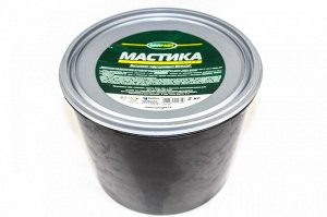 Мастика  Битумно-Каучуковая "БИКОР"  OilRight 2кг пластмассовое ведро