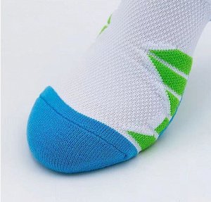 Спортивные мужские носки с терморегуляцией, цвет белый/синий