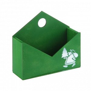 Ящик-конверт № 1 зеленый, 20,5х18х6 см