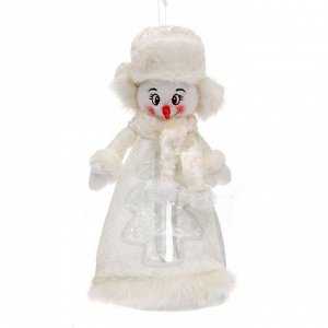 Подарочная упаковка "Снеговик", красный нос, 800 г